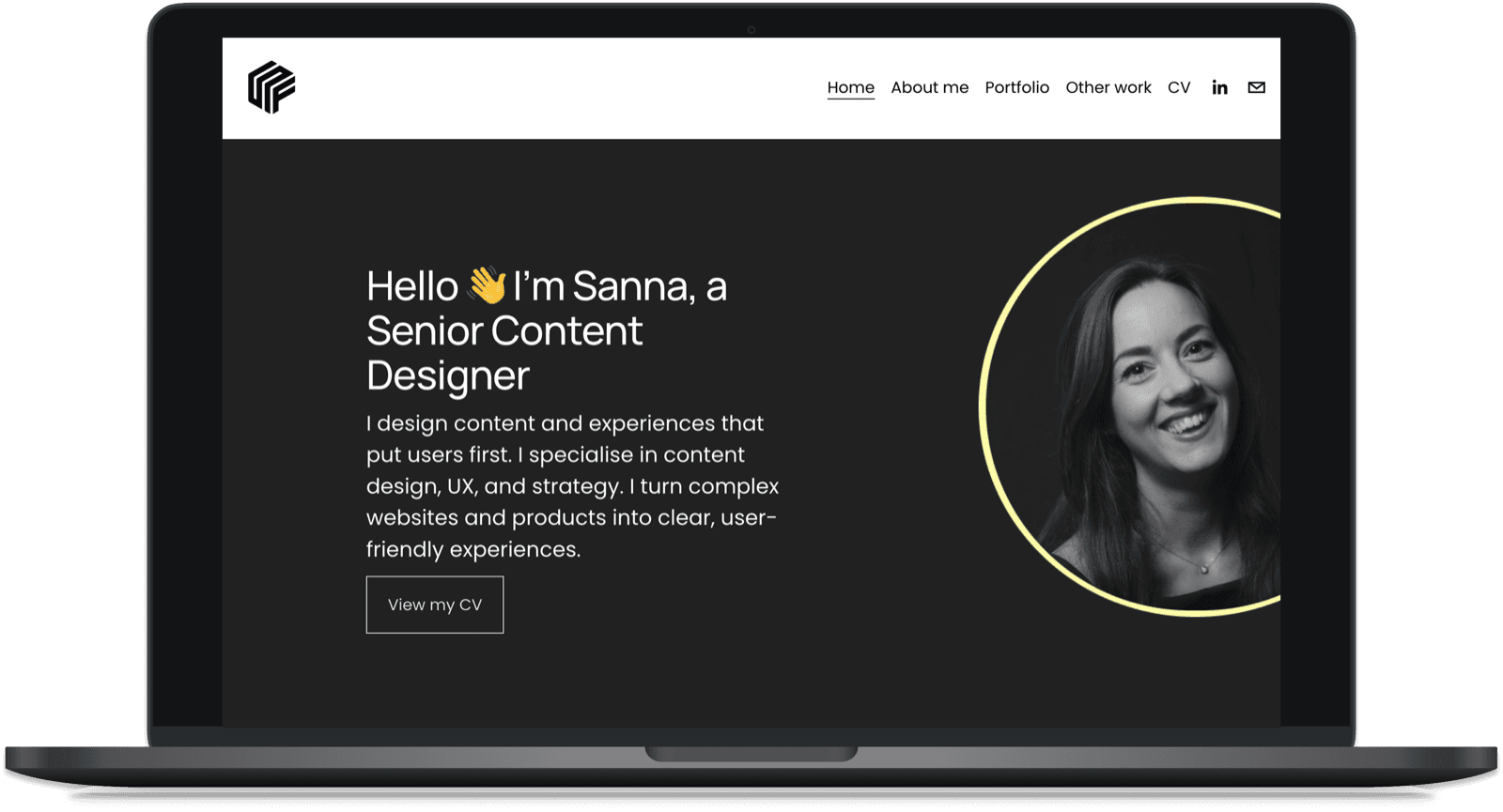 Old Squarespace portfolio